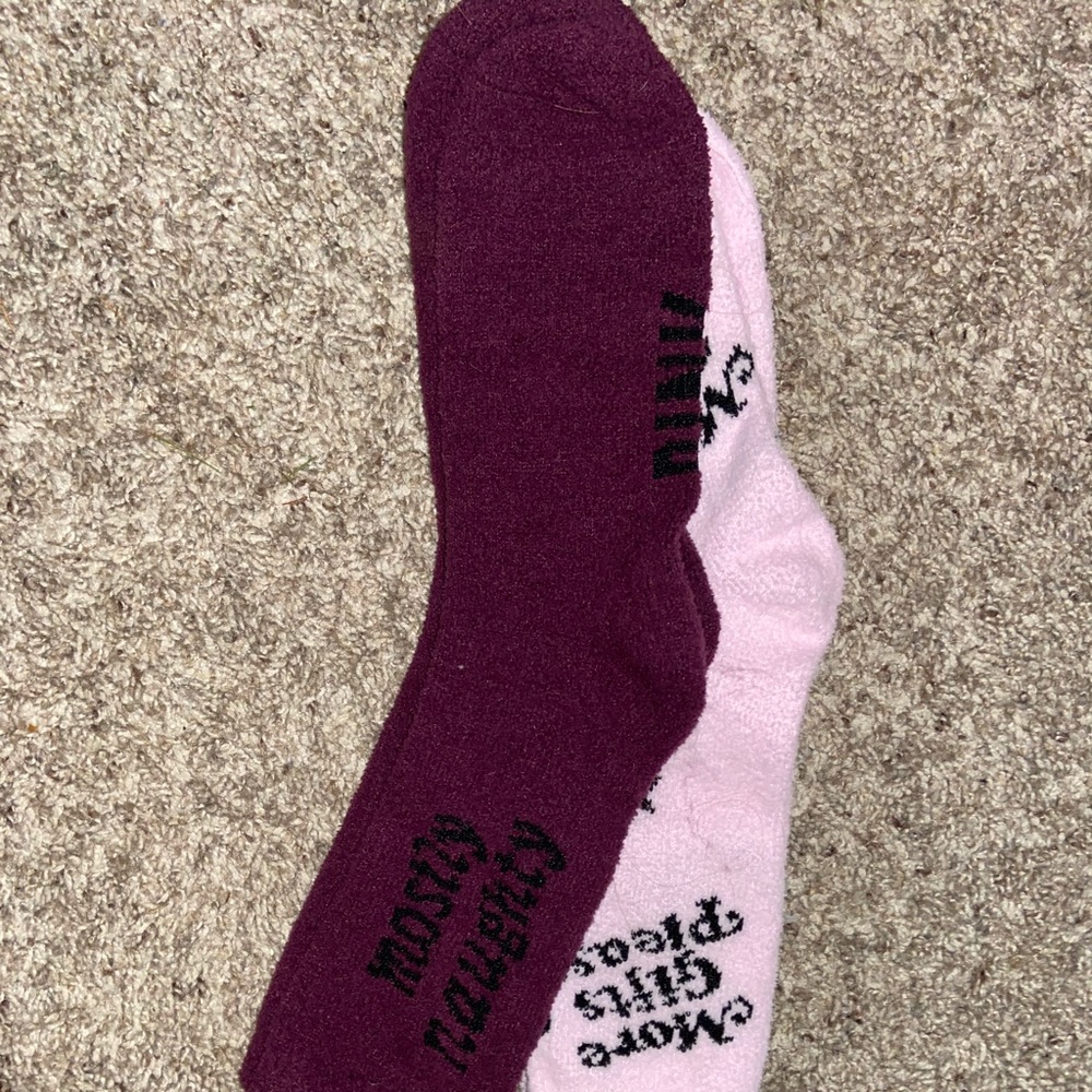 Fuzzy socks